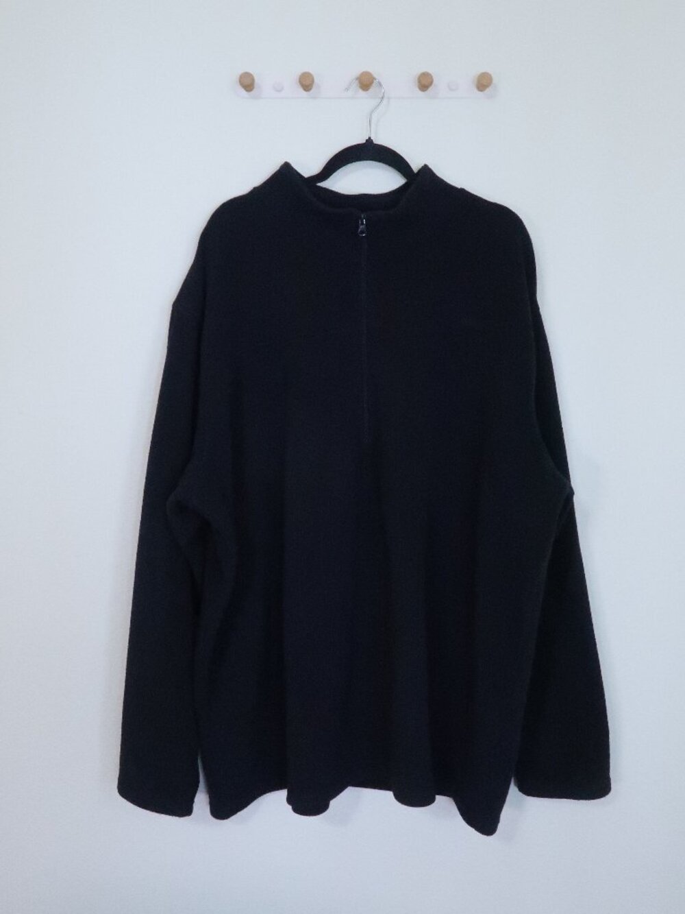 Cabela’s Black Fleece Quarter Zip Pullover 3XL Outdoor Gorpcore